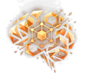 Hivemind Agency crystalline brain logo